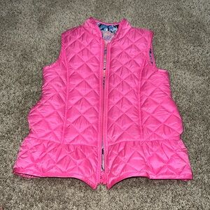 Lilly Pulitzer Girls’ Quilted Reversible Vest